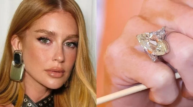 Marina Ruy Barbosa revela motivo de evitar usar o anel de noivado