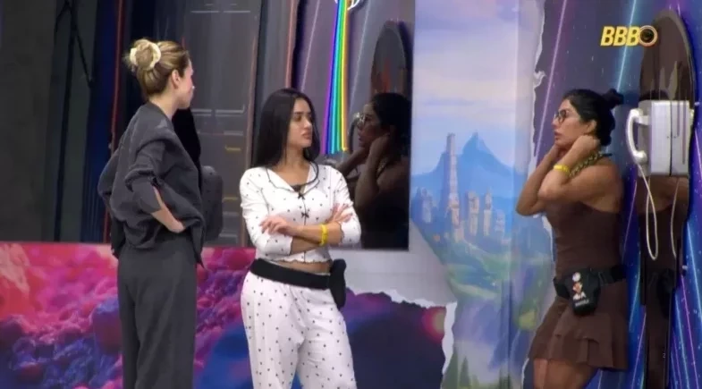 BBB 26: Ana Paula faz aliança com Jordana e Marciele para colocar Babu no paredão