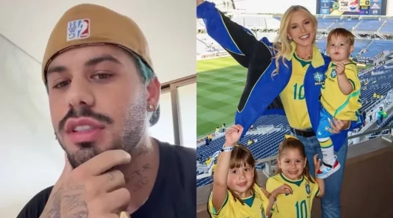 Com filhos nos EUA, Zé Felipe desabafa sobre saudade e impõe regra: “Acabou”