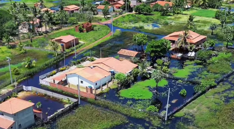 Prefeitura de Parnaíba realiza cadastramento assistencial de famílias da Pedra do Sal afetadas pelas chuvas