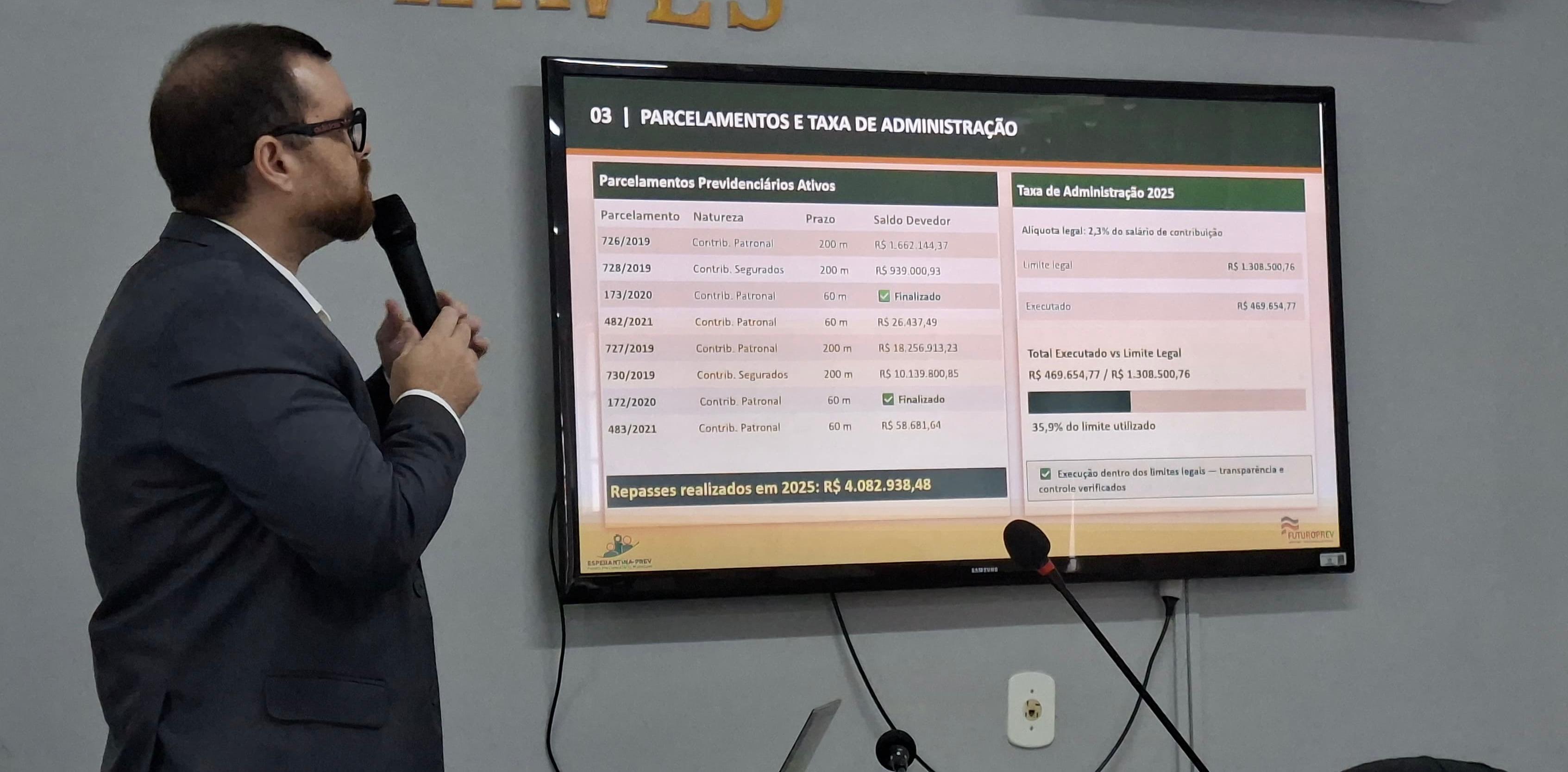 Esperantina-Prev realiza Prestação de Contas Anual de 2025 - Divulgação/ASCOM