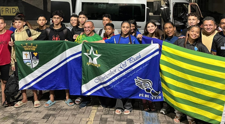 Monsenhor Gil se destaca no atletismo e conquista 21 medalhas em campeonato estadual