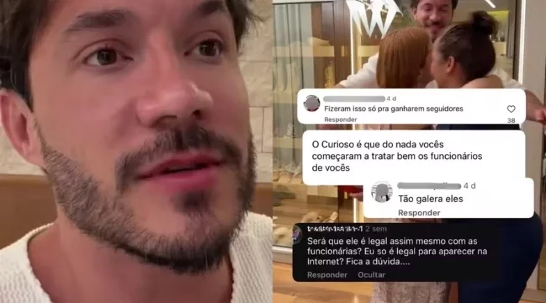 Eliezer rebate críticas sobre relação com funcionárias: “Acham que tudo é por like”