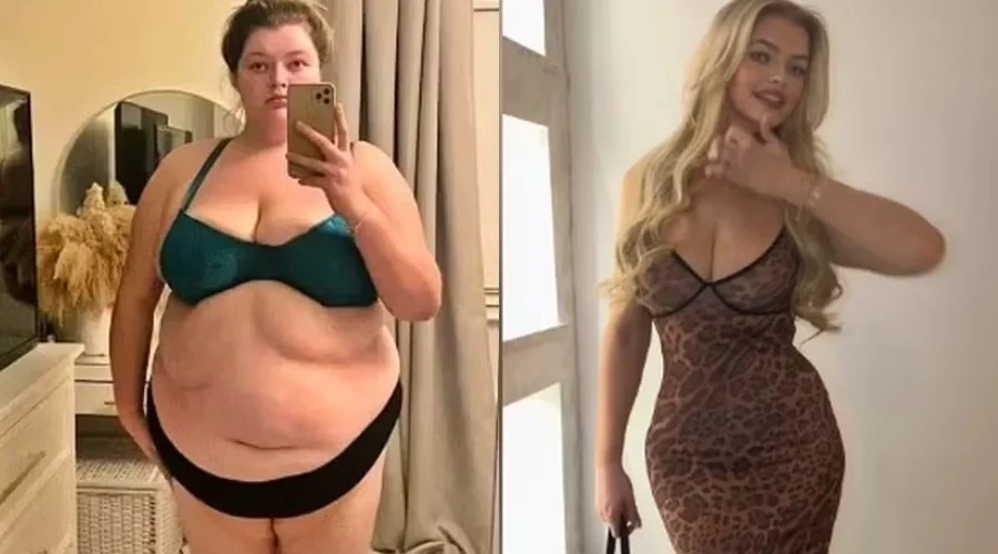 Britânica perde 76 kg, viraliza nas redes e passa a ser comparada a Margot Robbie