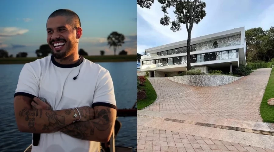 Mansão luxuosa onde Zé Felipe mora está à venda por R$ 27 milhões; veja fotos!