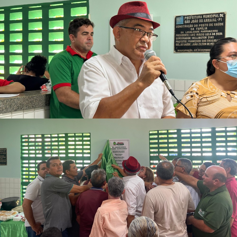 Prefeito Abdoral Melo reinaugura UBS do Marruazinho após ampla reforma em São João do Arraial - Imagem 1