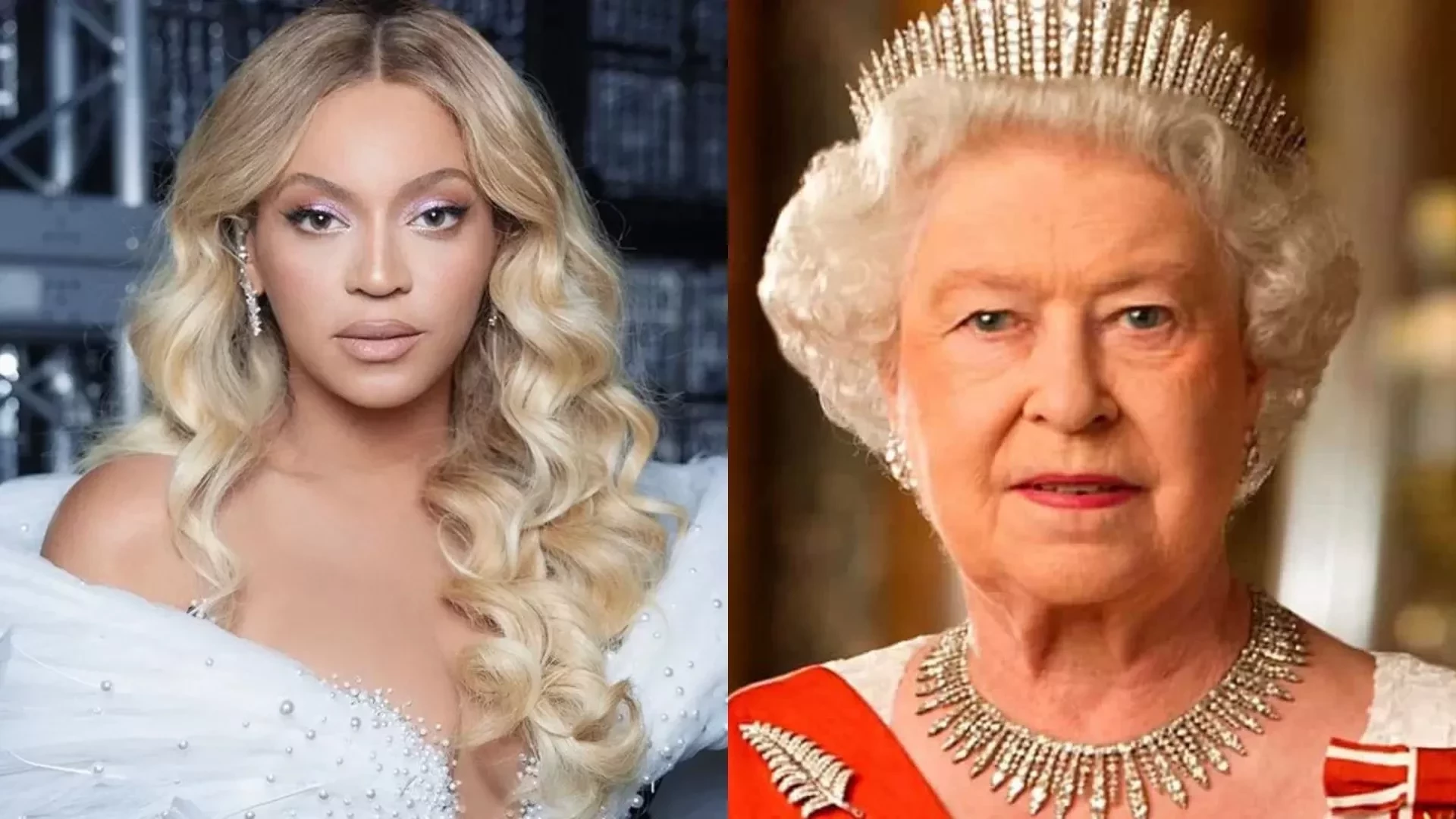 Beyoncé e a rainha Elizabeth II 