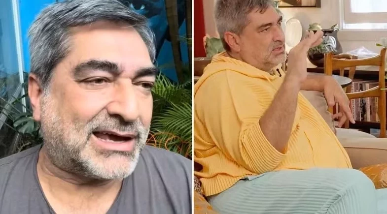 Zeca Camargo reage a ataques sobre peso e garante: “Está tudo ótimo”