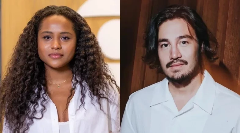 Duda Santos mantem discrição após ser questionada sobre romance com Tiago Iorc