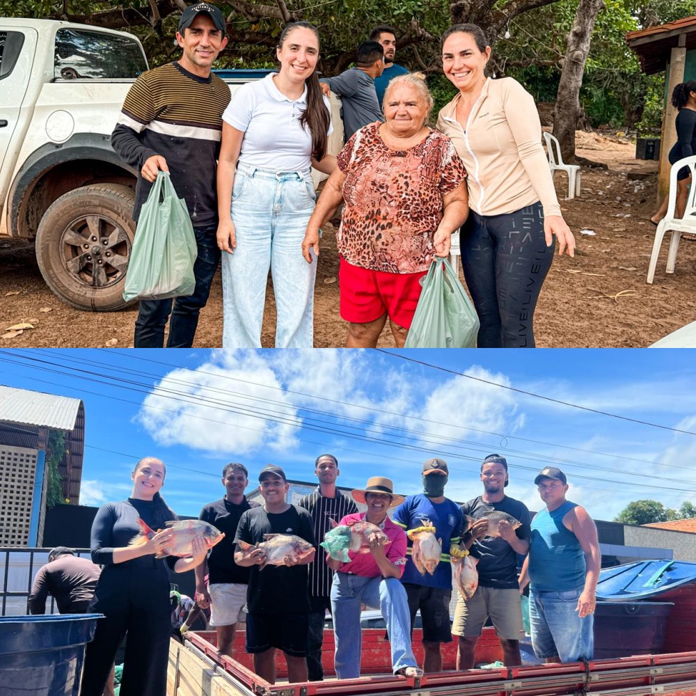 Entrega de peixes e cestas básicas beneficia famílias atendidas pelo CRAS em São Pedro do Piauí - Imagem 3