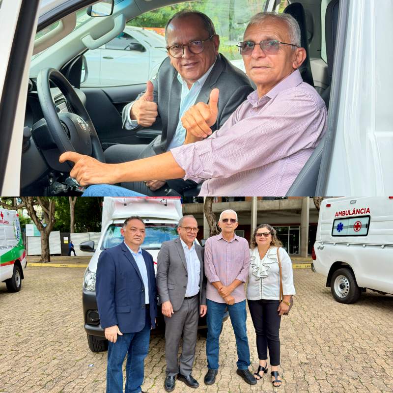 Ribeiro Gonçalves recebe ambulância em ação do MDS voltada a municípios piauienses - Divulgação/ASCOMRibeiro Gonçalves recebe ambulância em ação do MDS voltada a municípios piauienses - Divulgação/ASCOM