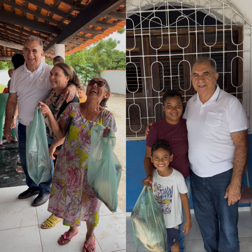 Tradicional distribuição de peixes beneficia população de Pau D’Arco do Piauí - Imagem 2