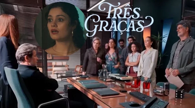 Em 'Três Graças', Rogério retoma poder, expulsa Ferette e coloca Gerluce na presidência