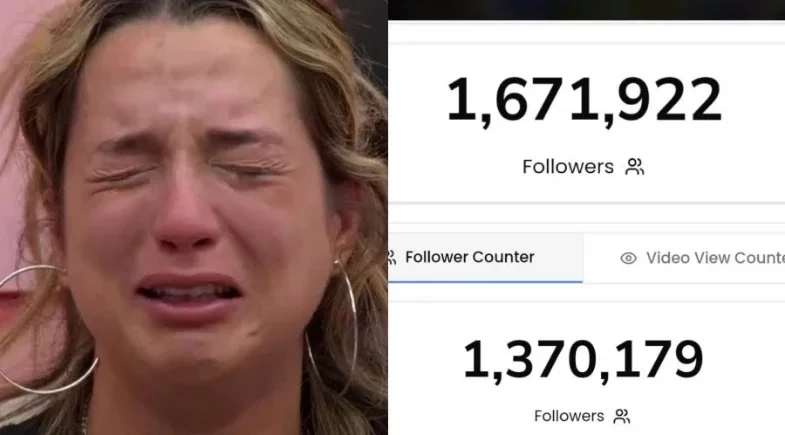 Samira despenca nas redes e perde 400 mil seguidores após polêmicas no BBB 26