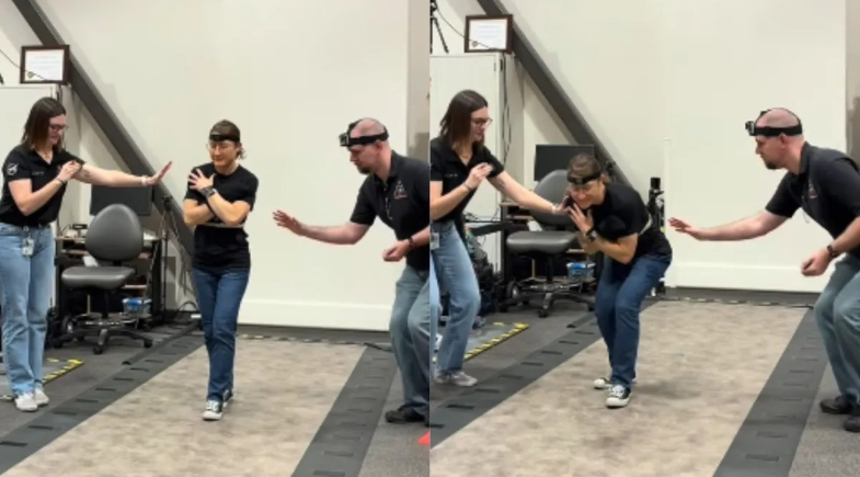 Astronauta da missão Artemis II mostra efeitos da microgravidade no equilíbrio humano