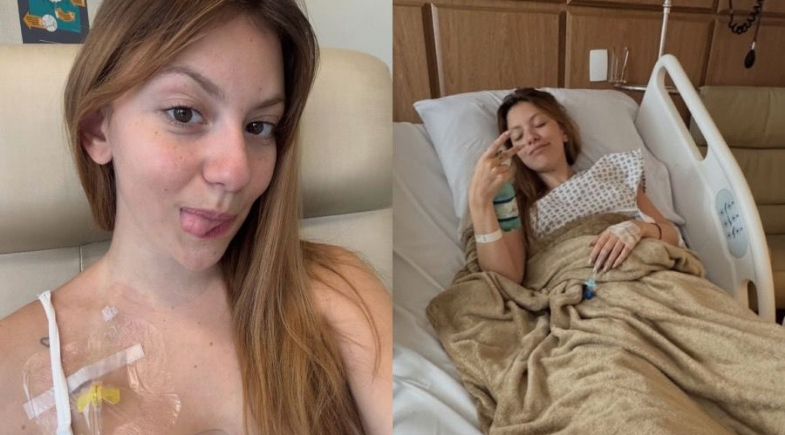 Neta de Carlos Alberto, Bruna Furlan anuncia remissão do câncer de mama