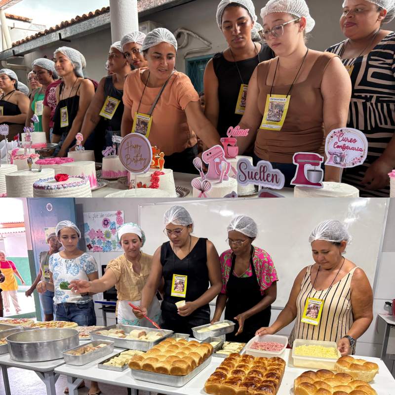 Secretaria de Assistência Social de Esperantina promove oficinas profissionalizantes para a população - Divulgação/ASCOM