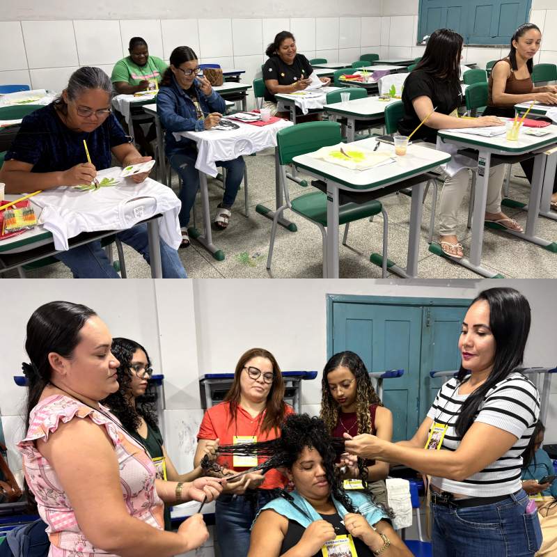 Secretaria de Assistência Social de Esperantina promove oficinas profissionalizantes para a população - Divulgação/ASCOMSecretaria de Assistência Social de Esperantina promove oficinas profissionalizantes para a população - Divulgação/ASCOM