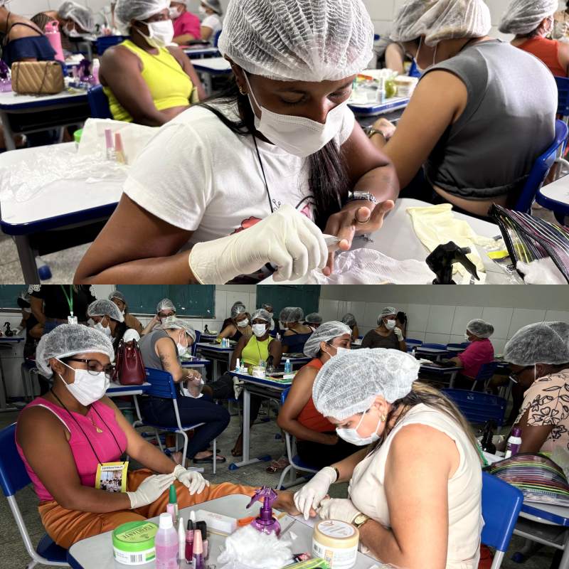 Secretaria de Assistência Social de Esperantina promove oficinas profissionalizantes para a população - Divulgação/ASCOMSecretaria de Assistência Social de Esperantina promove oficinas profissionalizantes para a população - Divulgação/ASCOM