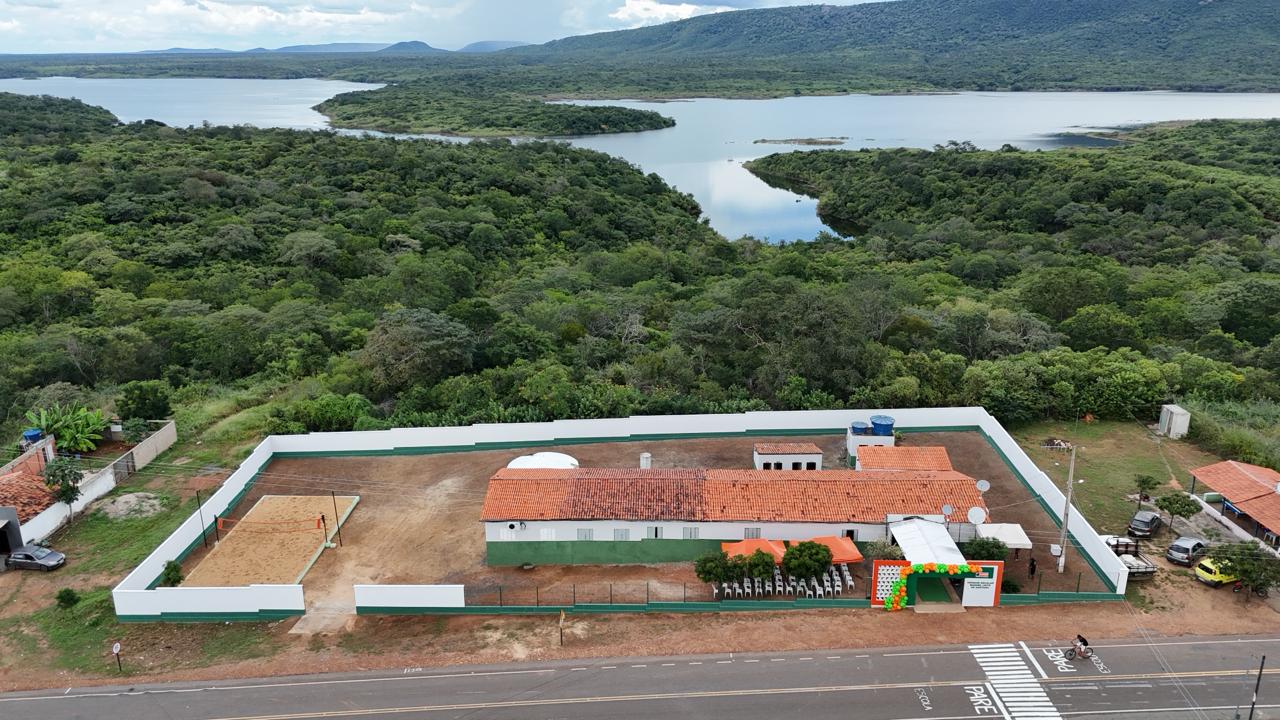 Curimatá inaugura melhorias na Escola Manoel Leite Santana - Divulgação/ASCOMCurimatá inaugura melhorias na Escola Manoel Leite Santana - Divulgação/ASCOM