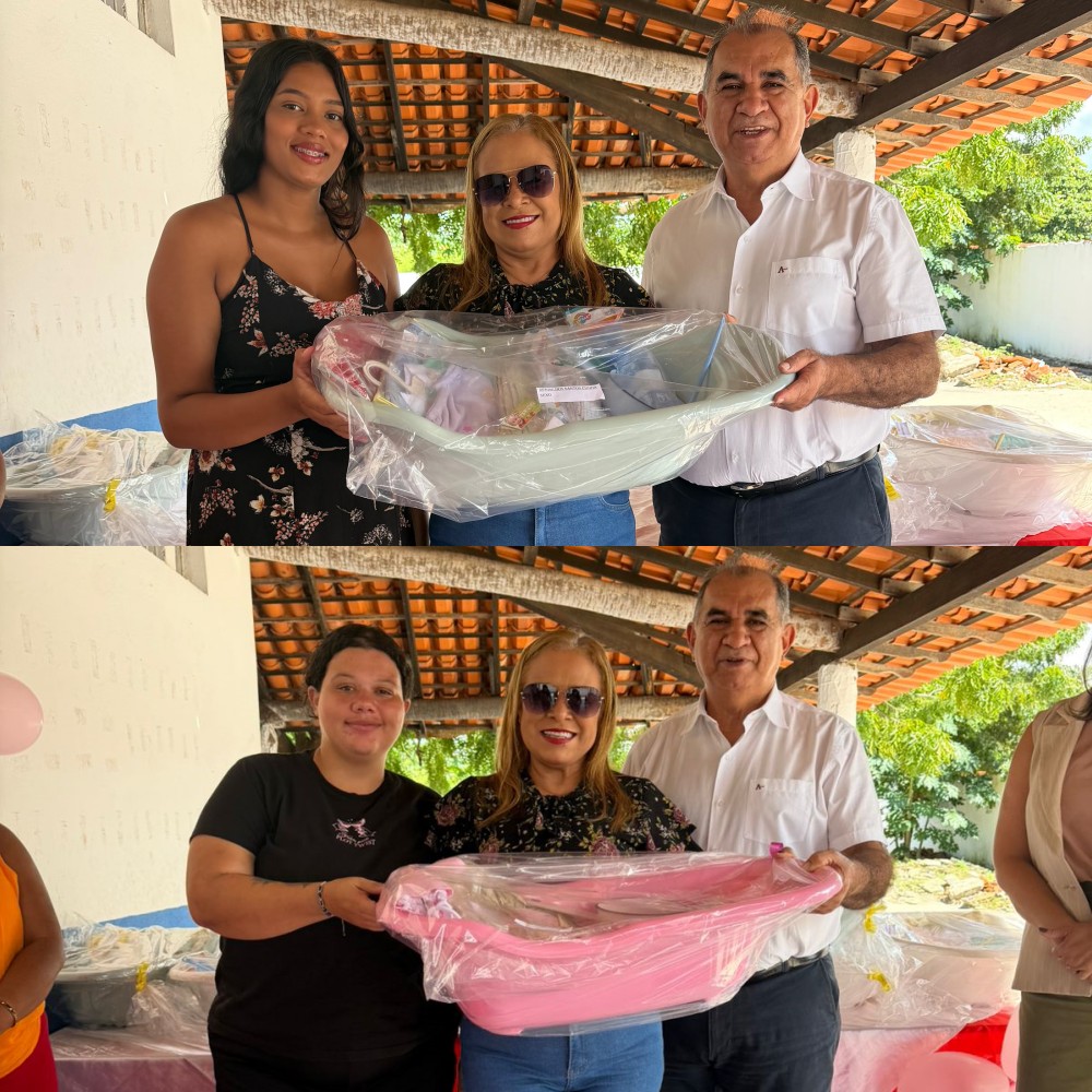 Prefeito Milton Passos entrega kits maternidade a gestantes em Pau D’Arco - Imagem 2