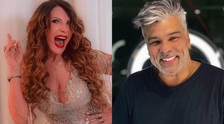 Mauricio Mattar e Elba Ramalho aparecem juntos em fotos raras com filho