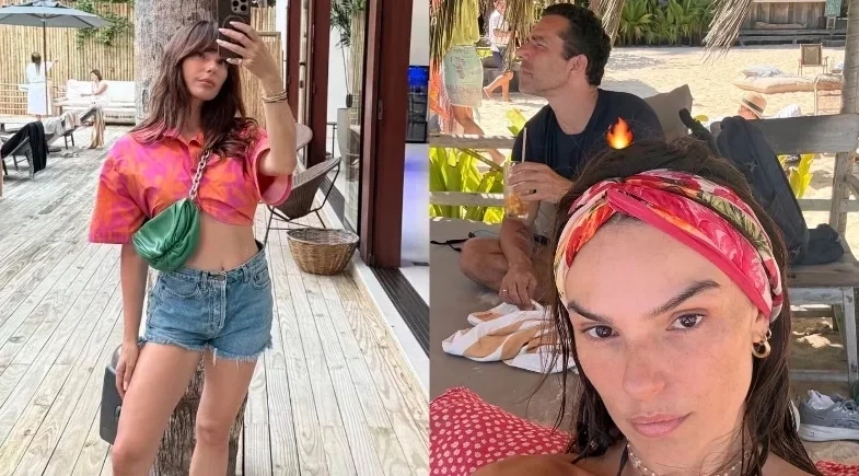 Isis Valverde curte férias em mansão na Bahia com diárias de até R$ 42 mil