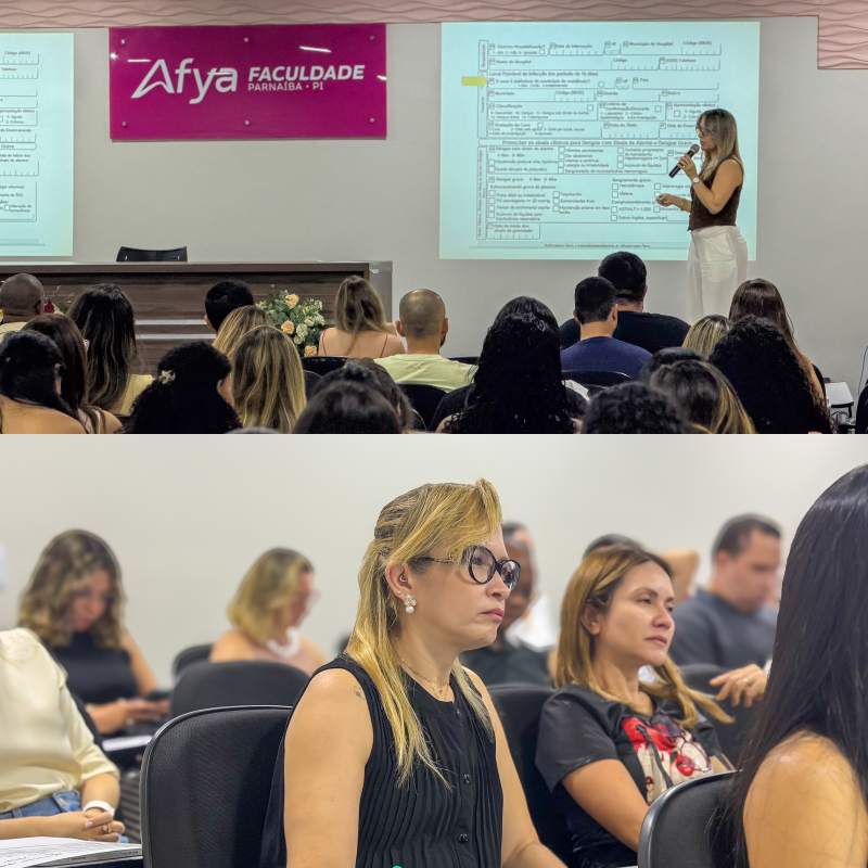 Parnaíba realiza capacitação sobre manejo clínico da dengue e reforça ações de prevenção no município - Divulgação/ASCOMParnaíba realiza capacitação sobre manejo clínico da dengue e reforça ações de prevenção no município - Divulgação/ASCOM