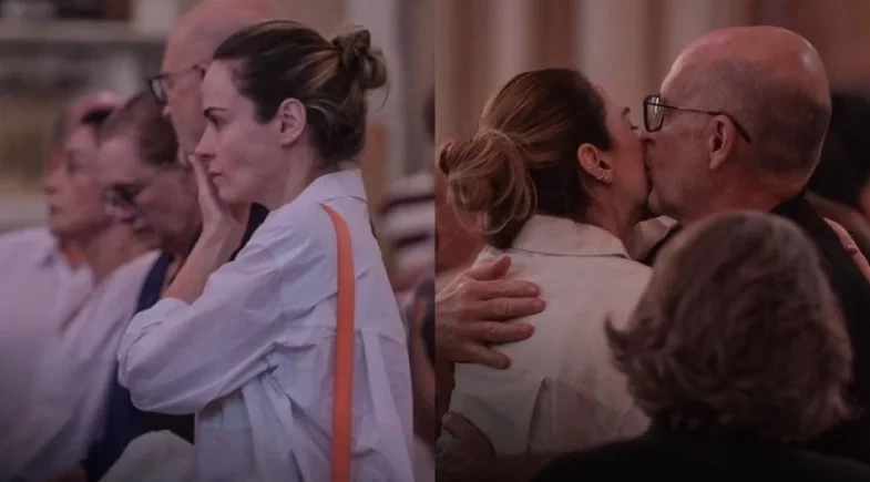 Ana Paula Renault vai à missa de sétimo dia do pai em Belo Horizonte; fotos!