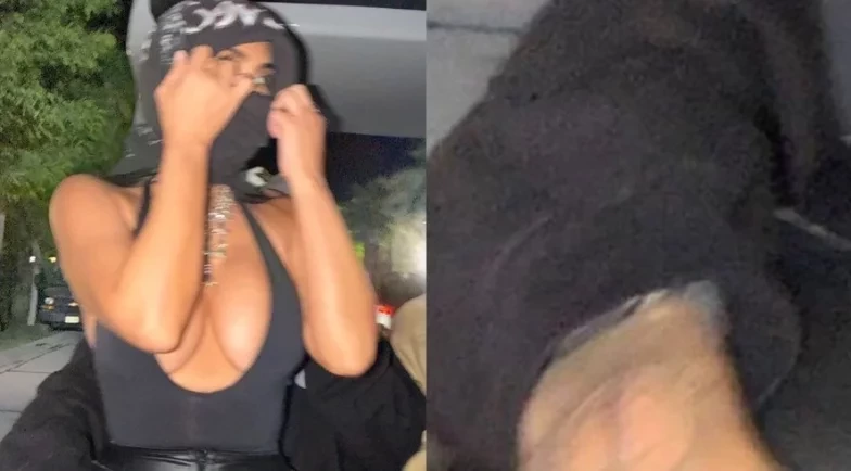 Kim Kardashian posta foto no colo de homem e detalhe entrega Lewis Hamilton