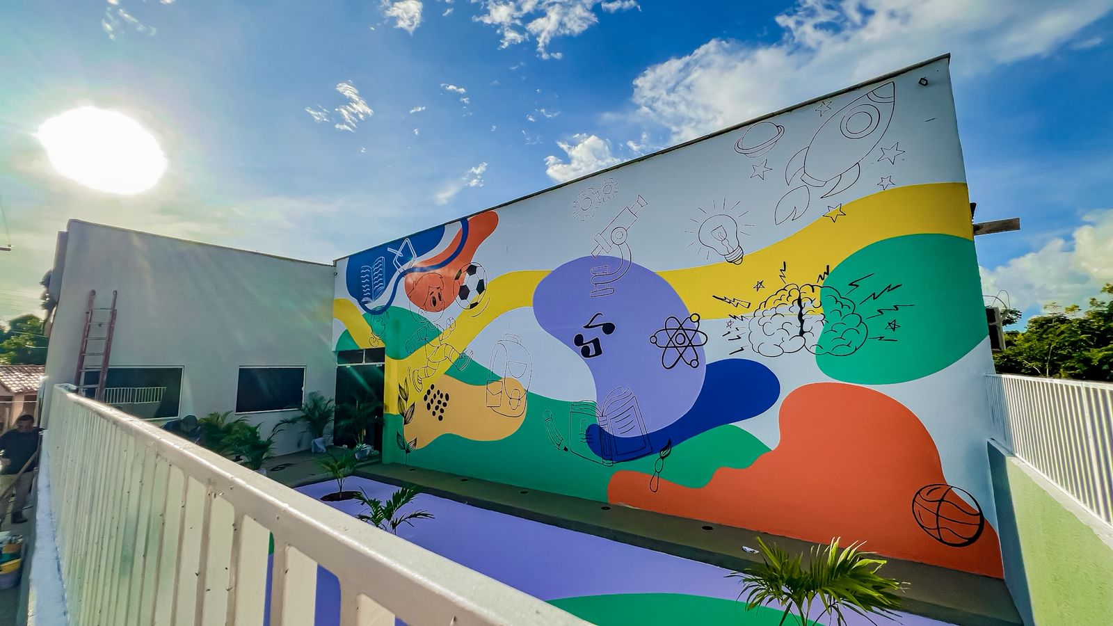 Amarante entrega reforma da Escola da Várzea e reforça compromisso com a educação - Divulgação/ASCOMAmarante entrega reforma da Escola da Várzea e reforça compromisso com a educação - Divulgação/ASCOM