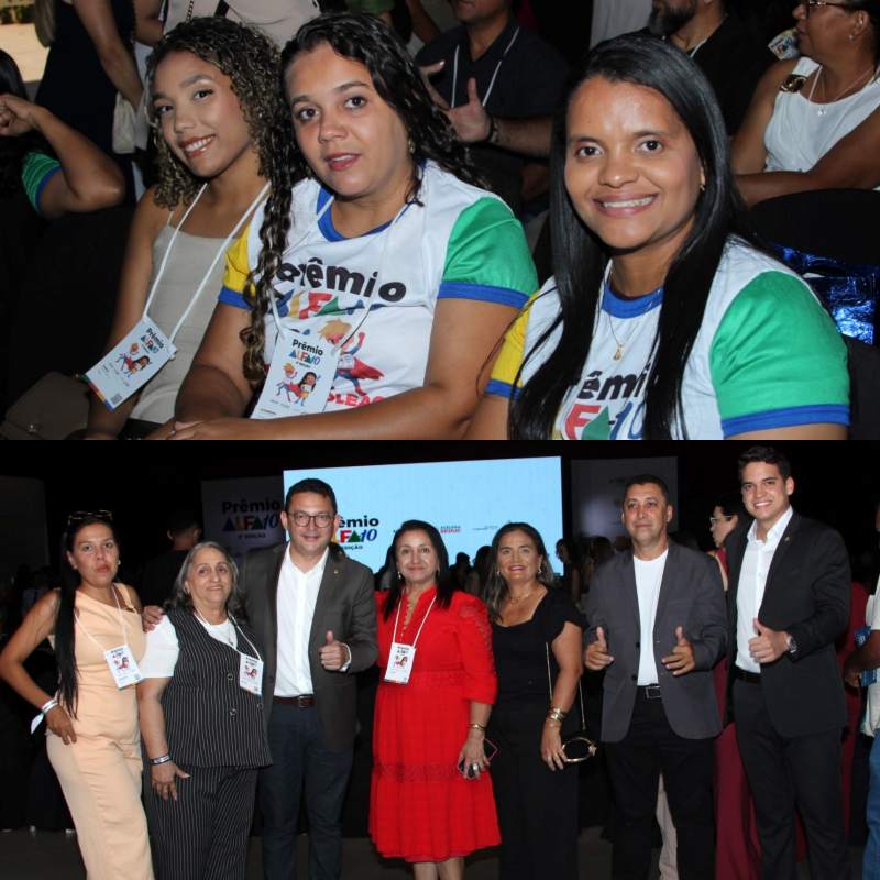 Educação de Hugo Napoleão recebe prêmio Alfa-10 durante solenidade em Teresina - Divulgação/ASCOMEducação de Hugo Napoleão recebe prêmio Alfa-10 durante solenidade em Teresina - Divulgação/ASCOM