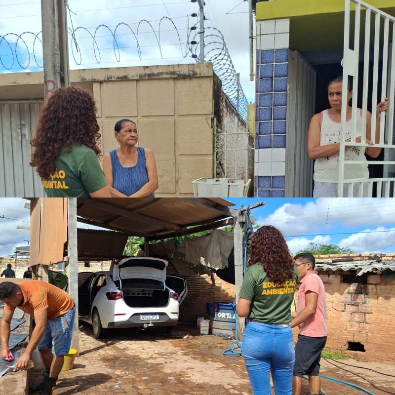 A ação dá continuidade ao trabalho de conscientização ambiental desenvolvido no município - Foto: Prefeitura de Floriano 