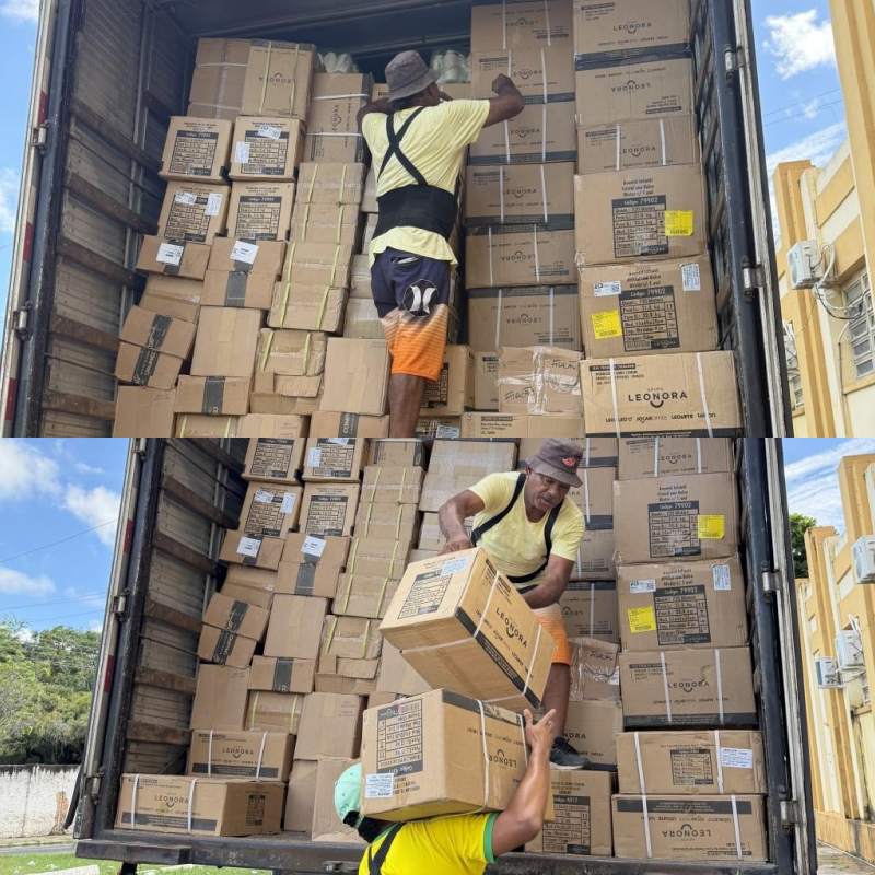   Prefeitura de Parnaíba reforça educação com entrega de novos materiais para escolas municipais - Divulgação/ASCOM