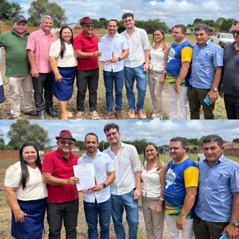 Prefeito Abdoral Melo assina ordem de serviço para creche de R$ 3 milhões em São João do Arraial - Imagem 1