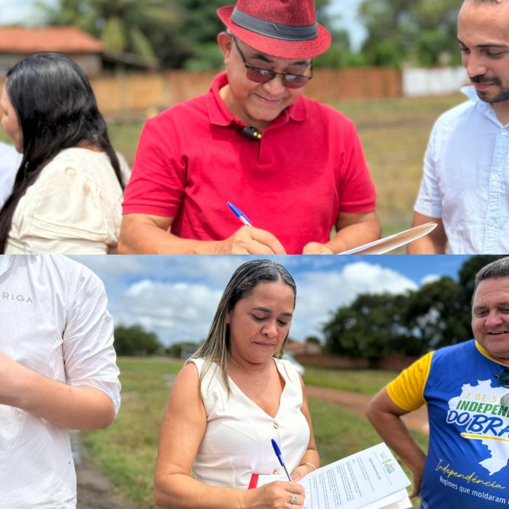 Prefeito Abdoral Melo assina ordem de serviço para creche de R$ 3 milhões em São João do Arraial - Imagem 2