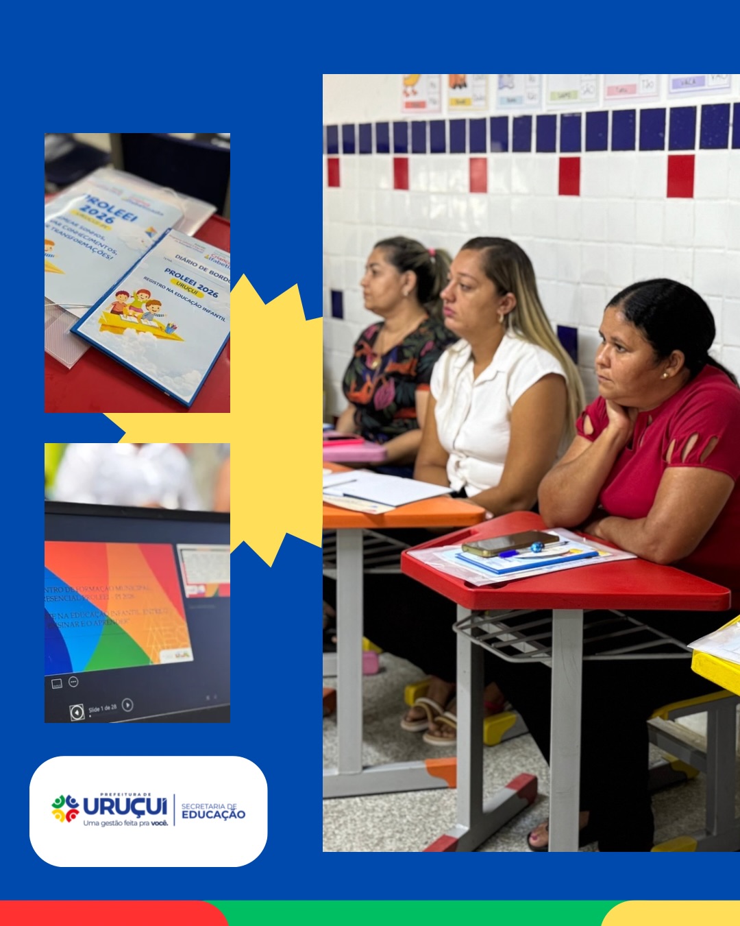 Uruçuí realiza 1º Encontro do ProLEEI para fortalecer a Educação Infantil - Divulgação/ASCOM