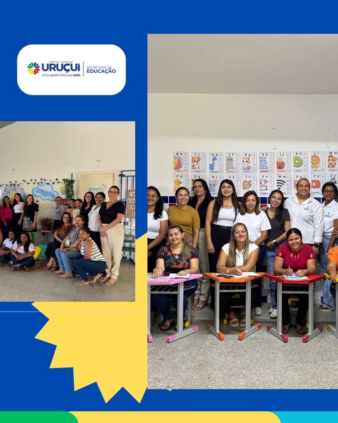 Uruçuí realiza 1º Encontro do ProLEEI para fortalecer a Educação Infantil - Divulgação/ASCOMUruçuí realiza 1º Encontro do ProLEEI para fortalecer a Educação Infantil - Divulgação/ASCOM