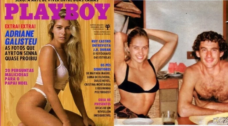 Adriane Galisteu revela motivo de ter posado nua após morte de Ayrton Senna