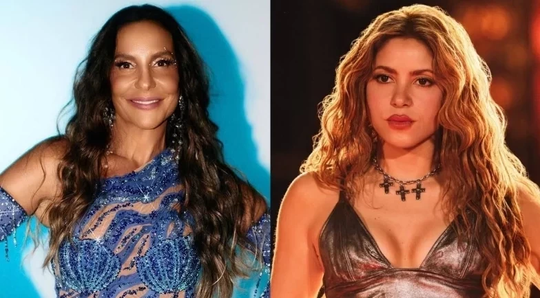 Ivete Sangalo e Shakira ensaiam juntas no Rio para show em Copacabana