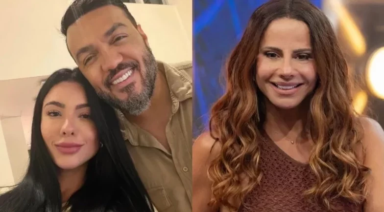Rayane Figliuzzi, namorada de Belo, se pronuncia sobre suposto climão com Viviane Araújo