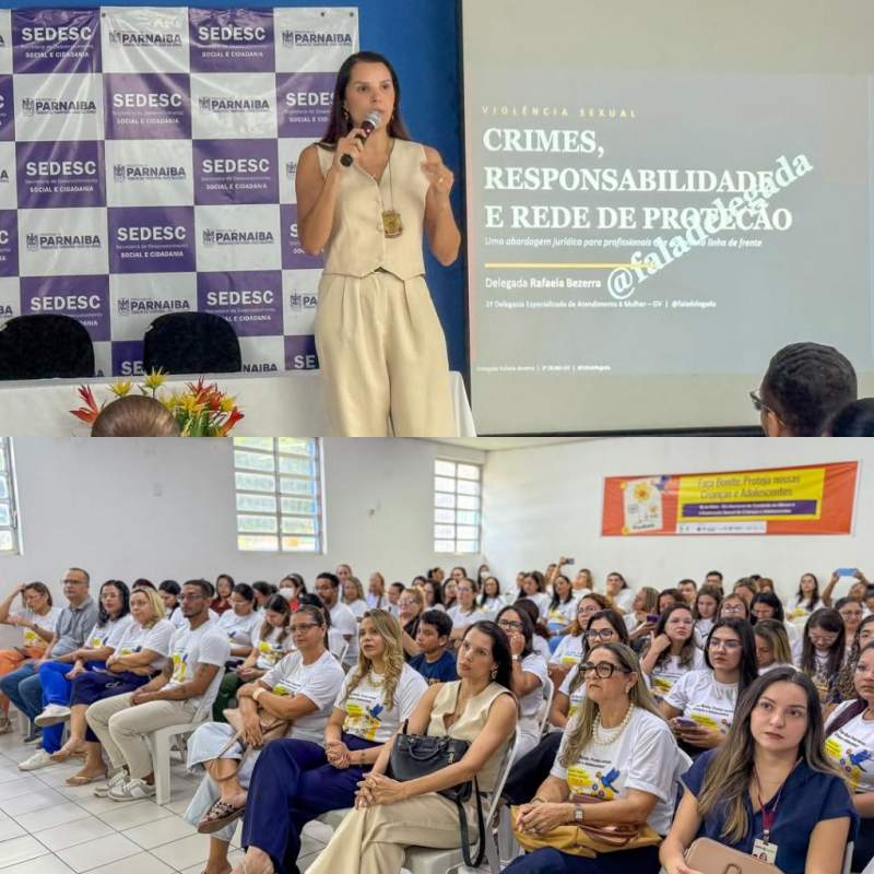 Ações do Maio Laranja fortalecem proteção à infância em Parnaíba - Divulgação/ASCOM