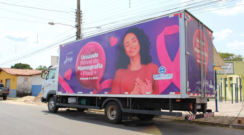 Prefeitura de Luís Correia amplia ações de saúde da mulher com Carreta da Mamografia