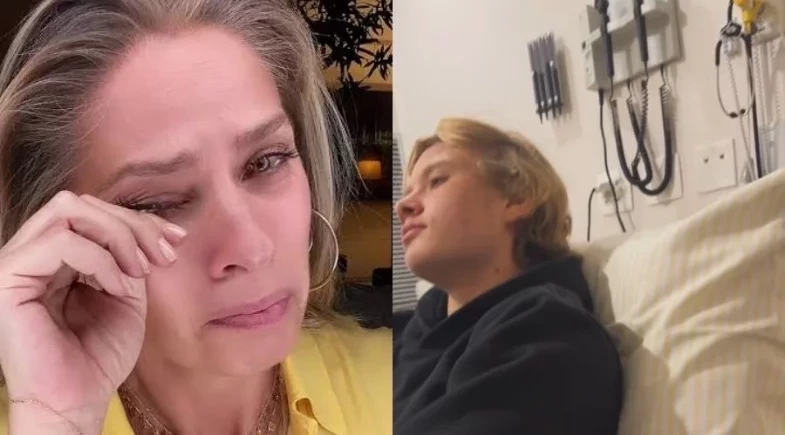 Adriane Galisteu passa por susto e termina Dia das Mães no hospital