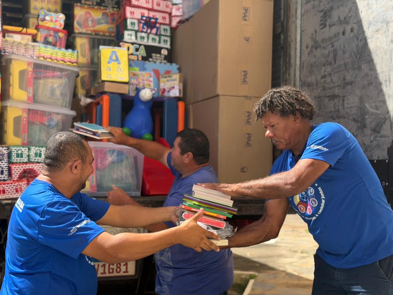 Prefeitura de Parnaíba recebe brinquedotecas e inclusotecas para fortalecer educação - Divulgação/ASCOM