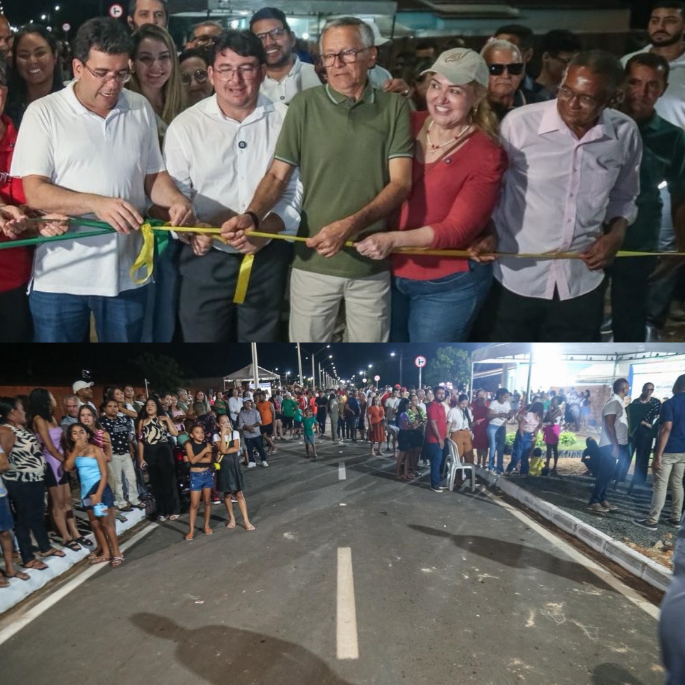 Nova avenida é inaugurada com presença do governador Rafael Fonteles em Ipiranga do Piauí | Divulgação/Ascom