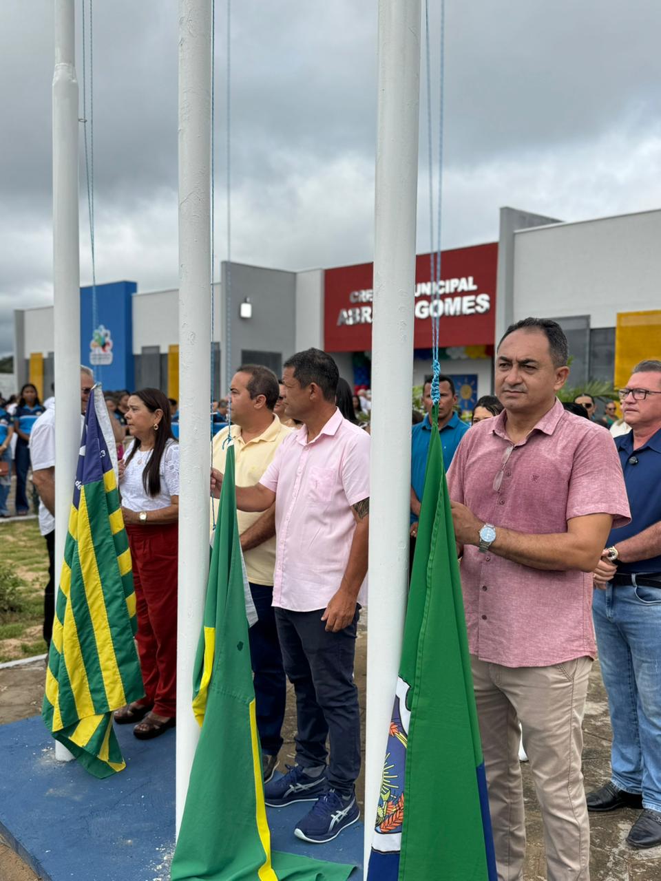 Prefeitura de Campo Largo do Piauí inaugura novo prédio da Creche Municipal Deputado Abraão Gomes - Divulgação/ASCOM