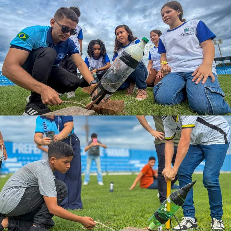 Parnaíba tem participação inédita de alunos da rede municipal na Olimpíada de Astronomia e Astronáutica - Foto: Prefeitura de Parnaíba