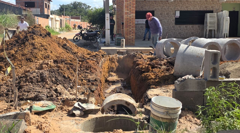 Prefeitura de Uruçuí inicia obra de drenagem no Novo Horizonte II para reduzir alagamentos