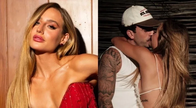 Bruna Griphao nega término, mas namorado é flagrado com outra em show